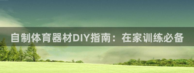 尊龙旗舰厅app：自制体育器材DIY指南：在家训练必备